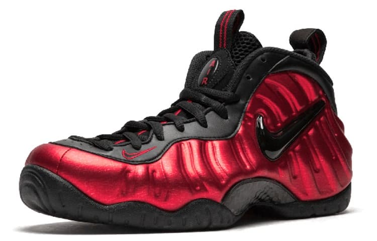 Кроссовки для баскетбола Nike Foamposite Pro University Red GS - изображение 2