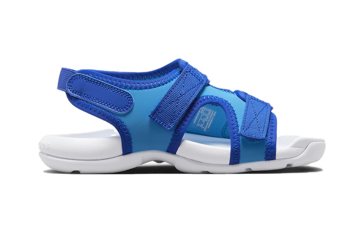 Сандалии Nike Sunray Adjust 6 противоскользящие устойчивые к истиранию детские сандалии синие для детей от 3 до 7 лет - изображение 2