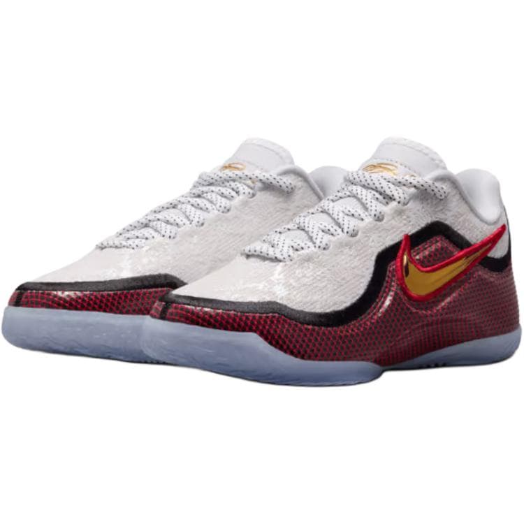 Кроссовки для баскетбола Nike Lebron 23 Low Топ Children's Баскетбольные кроссовки Белый Детский - изображение 3