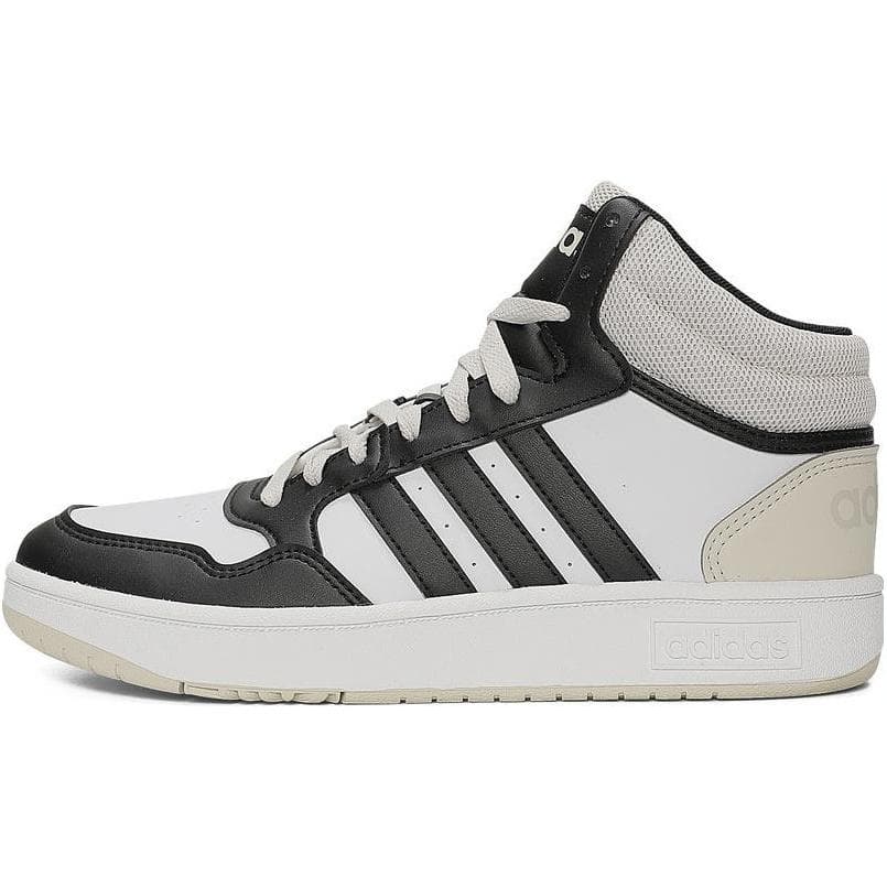 Кроссовки для баскетбола Adidas Hoops 3,0 MID Топ Детские Баскетбольные Кроссовки Черные Детские - изображение 1