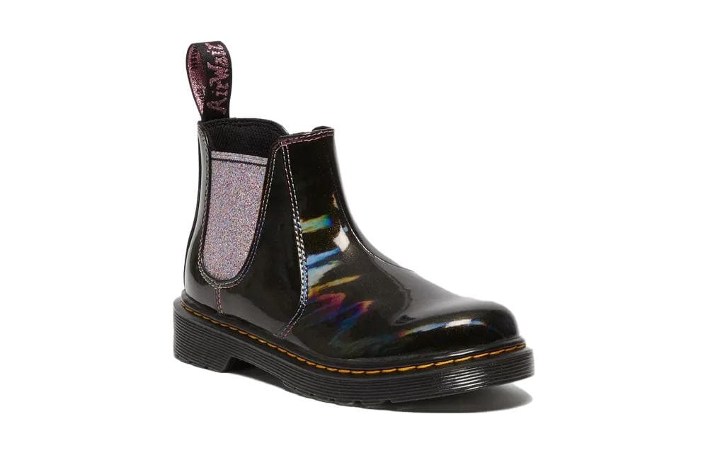Dr.Martens Детские ботинки черные для малышей - изображение 2