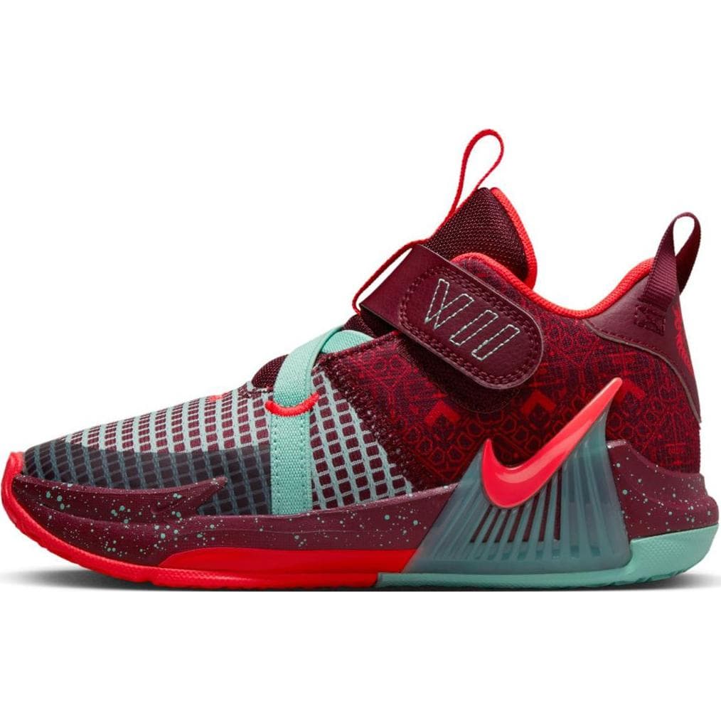 Кроссовки для баскетбола Nike Witness 7 MID Топ Детские Баскетбольные Кроссовки Красные Детские - изображение 1