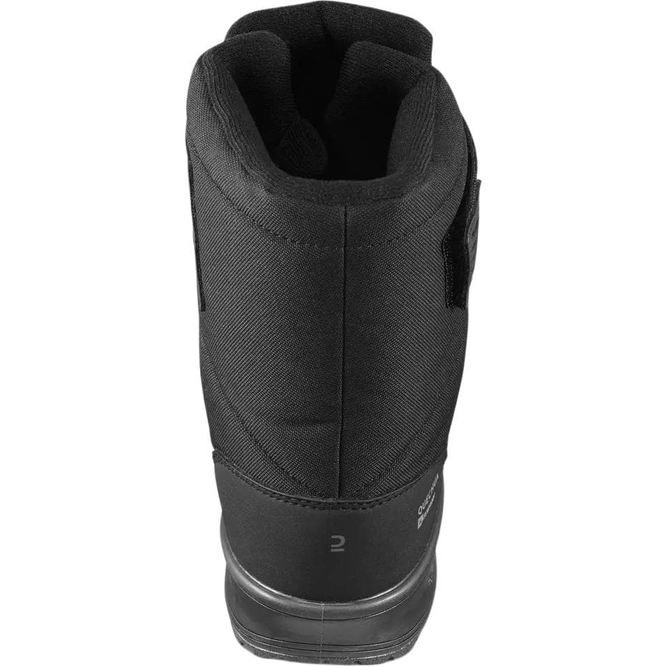 DECATHLON SH100 Удобные противоскользящие термические детские ботинки черного цвета - изображение 4
