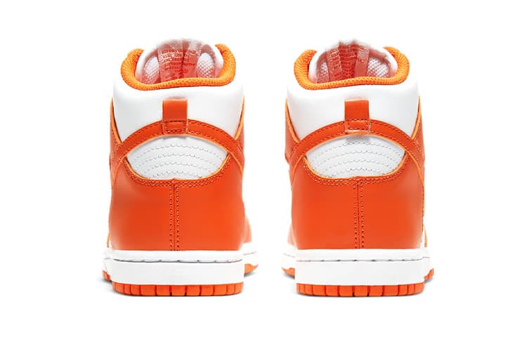 Кроссовки Nike Dunk "Orange Blaze" 2021 - изображение 7