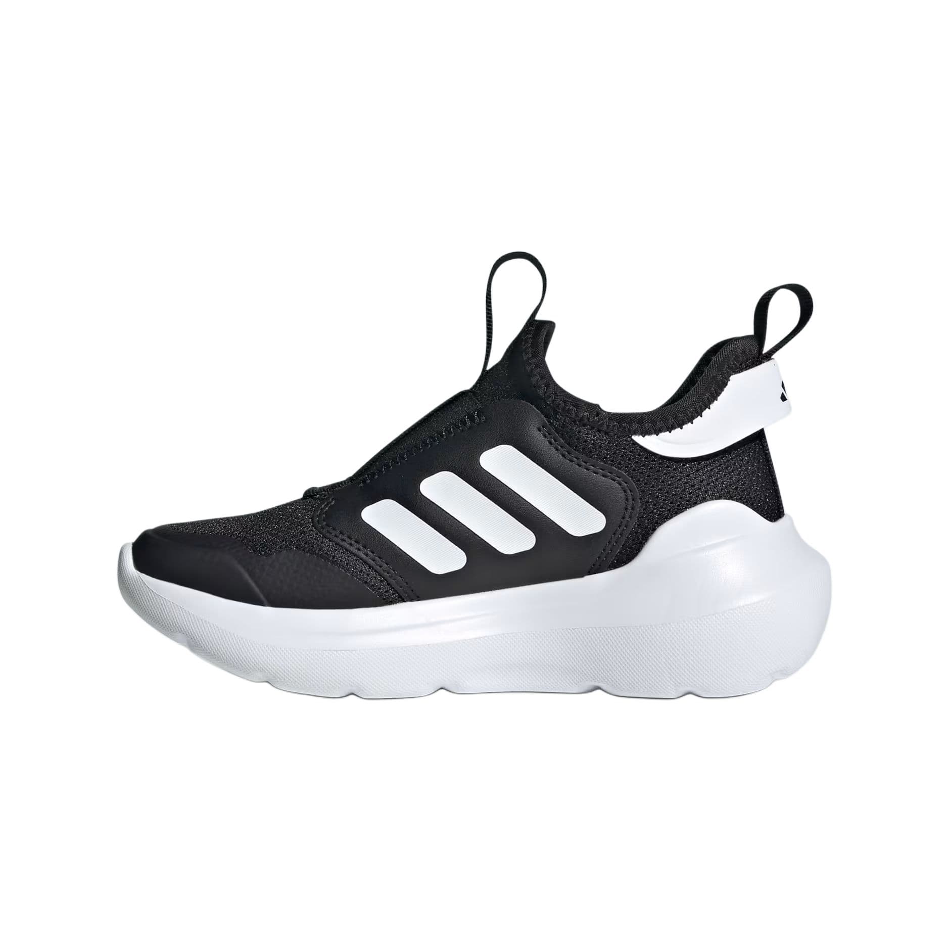 Кроссовки Adidas Tensaur Abrasion Resistant Низкие Детские Лифт Кроссовки Черные - изображение 3