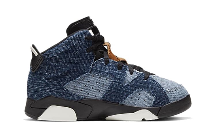 Кроссовки для баскетбола Jordan Air Jordan 6 Washed Denim - изображение 3