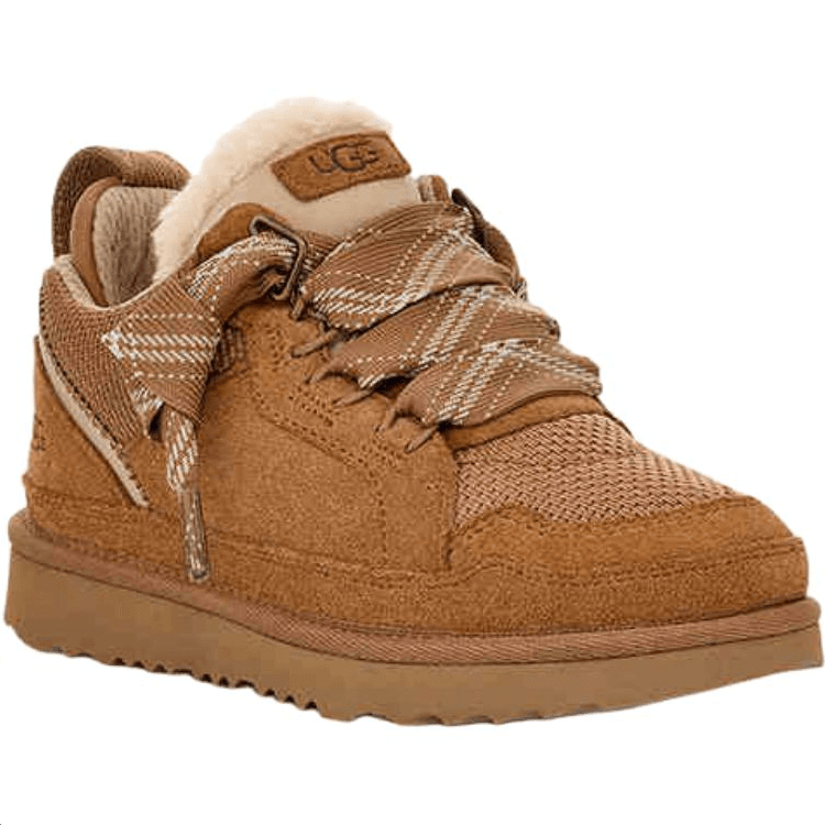 Кроссовки ugg Highland Амортизация Теплоизоляционный Low Топ Kids Lifestyle Shoes Каштановый Детский - изображение 2
