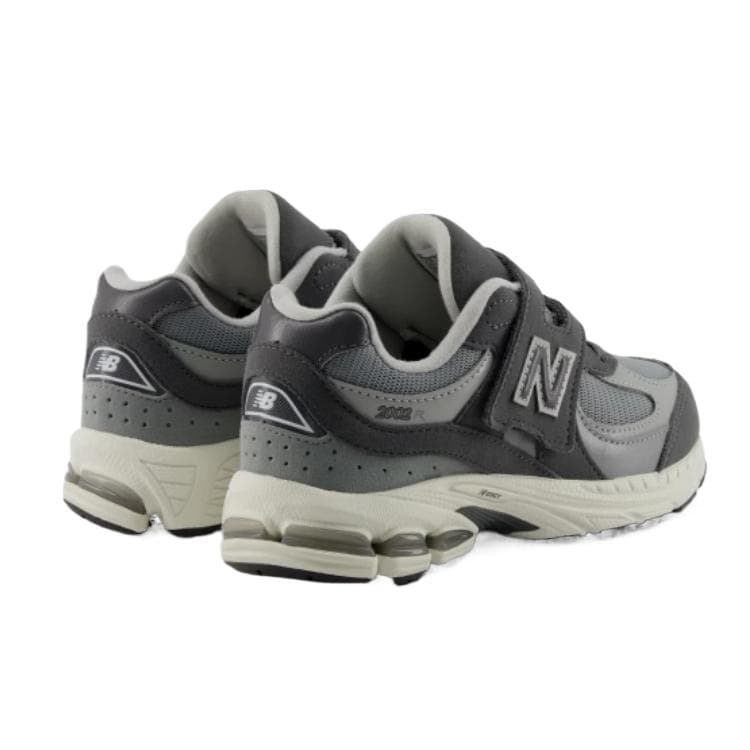 Кроссовки New Balance Ткань Амортизация Низкий Верх Повседневная Обувь Серый Детский - изображение 4