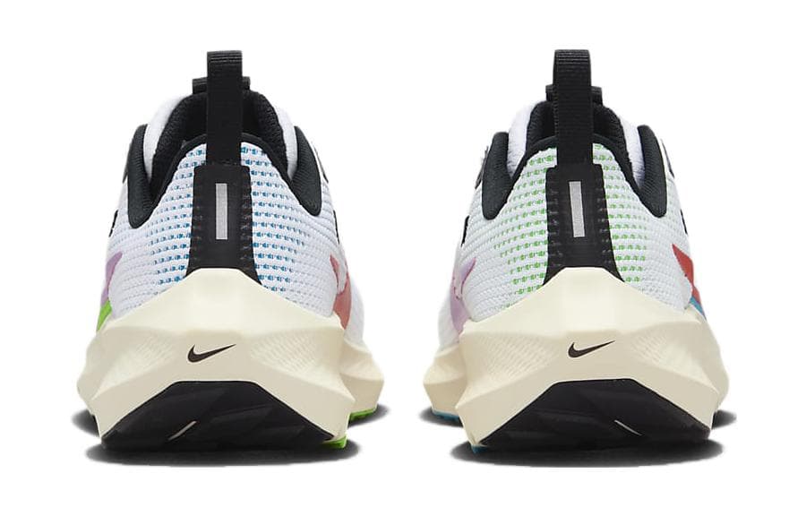 Кроссовки Nike Air Zoom Pegasus 40 Устойчивые к истиранию Низкие Беговые кроссовки Белый Зеленый Унисекс - изображение 5