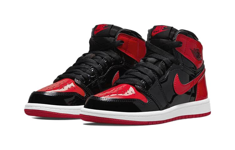 Кроссовки для баскетбола Jordan Air Jordan 1 Retro High OG Patent Bred - изображение 3