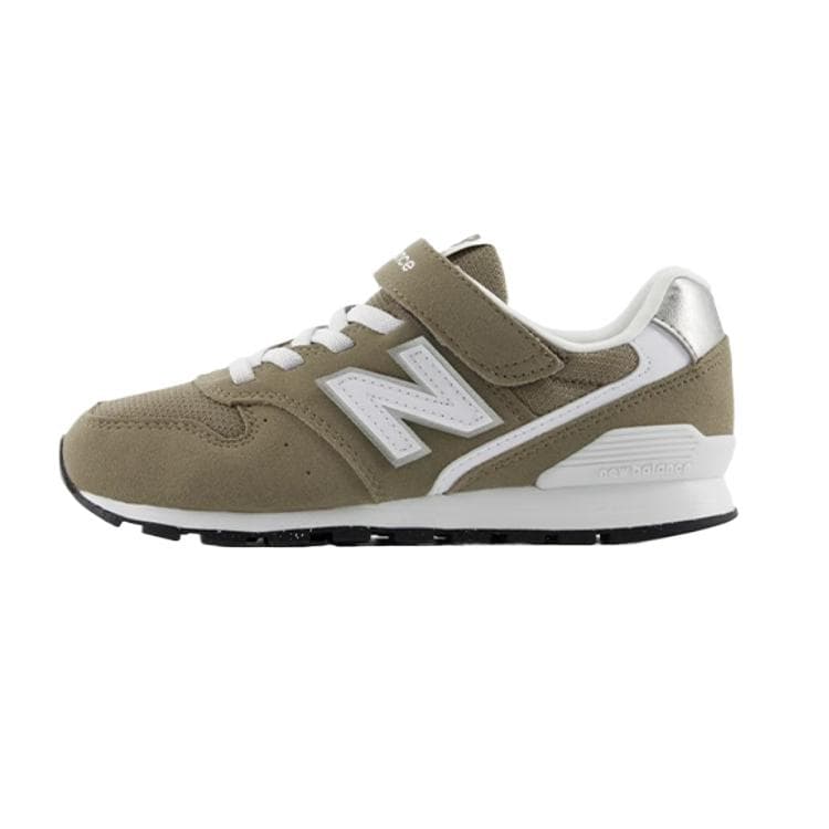 Кроссовки New Balance NB 996 Ткань Устойчивая к истиранию Дышащий Низкий Верх Детская Беговая Обувь Умбра Детская - изображение 1