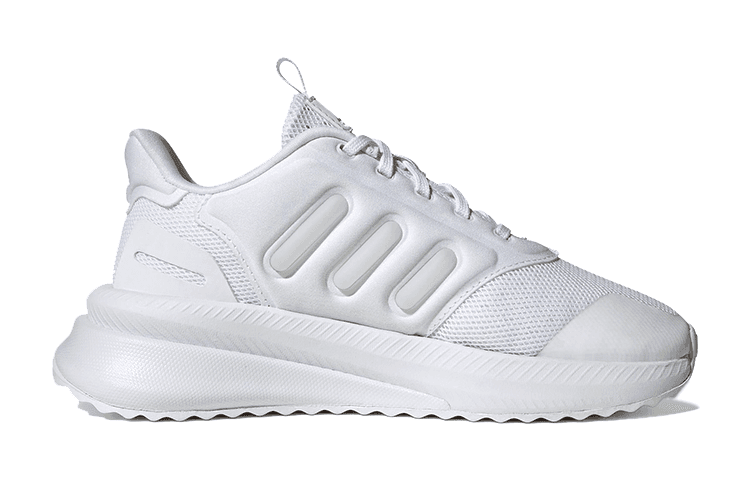 Кроссовки Adidas X_PLR Ткань Противоскользящие Низкие Кроссовки для Беговых Занятий Детские Белые Подростковые - изображение 2