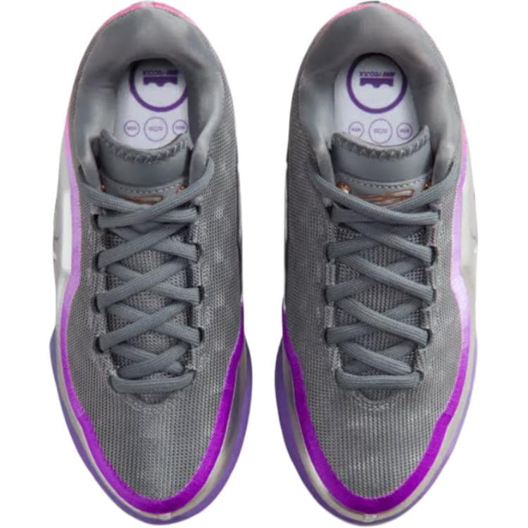 Кроссовки для баскетбола Nike Lebron 23 Low Топ Детская Баскетбольная Обувь Серый Серебряный Малыш - изображение 4