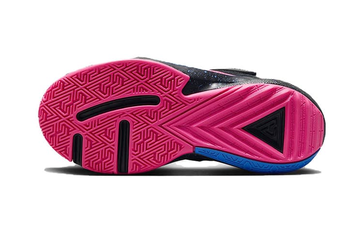 Кроссовки для баскетбола Nike Freak 5 Устойчивые к истиранию Низкие Детские Баскетбольные Кроссовки Черный Синий Розовый Малыш - изображение 6