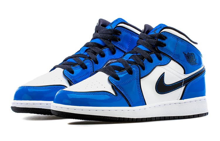 Кроссовки для баскетбола Jordan Air Jordan 1 Mid SE GS - изображение 6