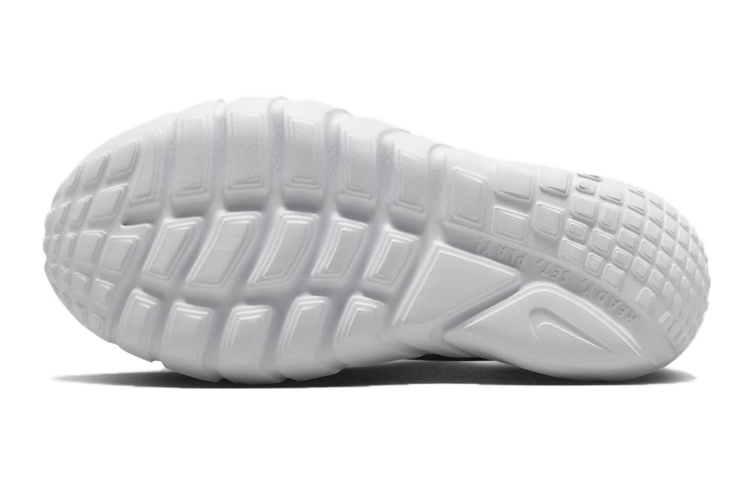 Кроссовки Nike Flex Runner 2 Противоскользящие Амортизирующие Устойчивые к износу Низкие Беговые кроссовки Белый Синий Унисекс - изображение 6