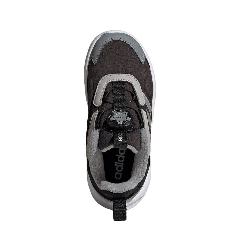 Кроссовки Adidas Ozelle Low Топ Повседневная обувь Черно-серый Детский - изображение 4