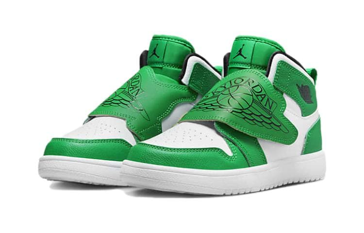 Кроссовки для баскетбола Jordan Air Jordan 1 "Lucky Green" BP - изображение 3