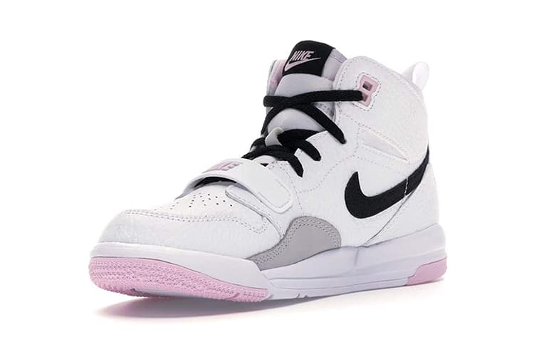 Кроссовки для баскетбола Jordan Legacy 312 white pink foam' - изображение 4