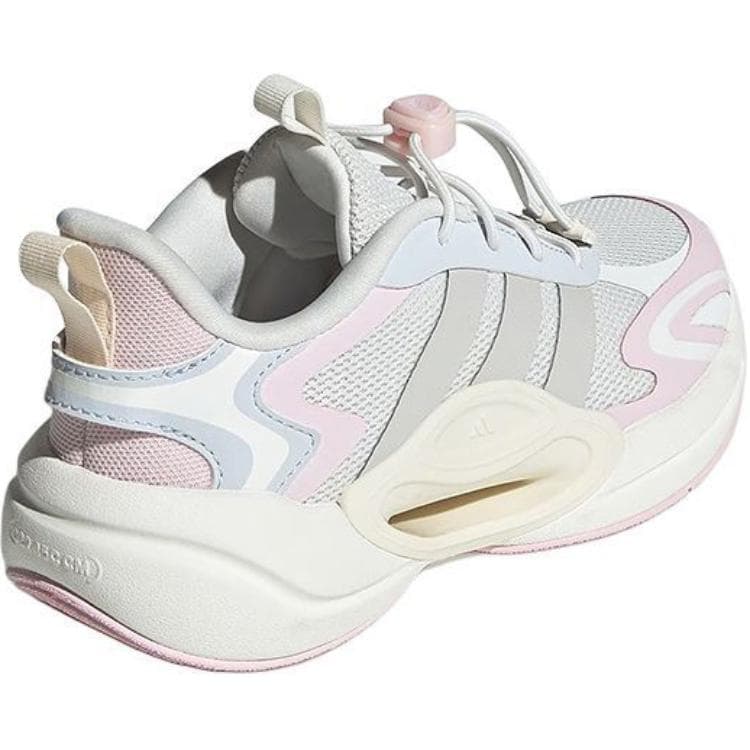 Кроссовки Adidas Galaxy Slip-Resistant Abrasion-Resistant Низкие Детские Беговые Кроссовки Серый Детский - изображение 4