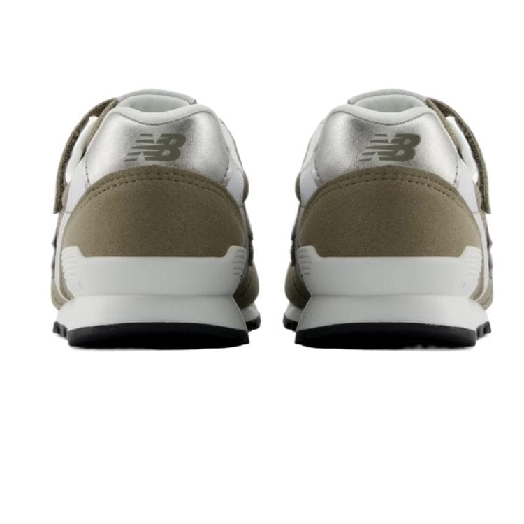 Кроссовки New Balance NB 996 Ткань Устойчивая к истиранию Дышащий Низкий Верх Детская Беговая Обувь Умбра Детская - изображение 4
