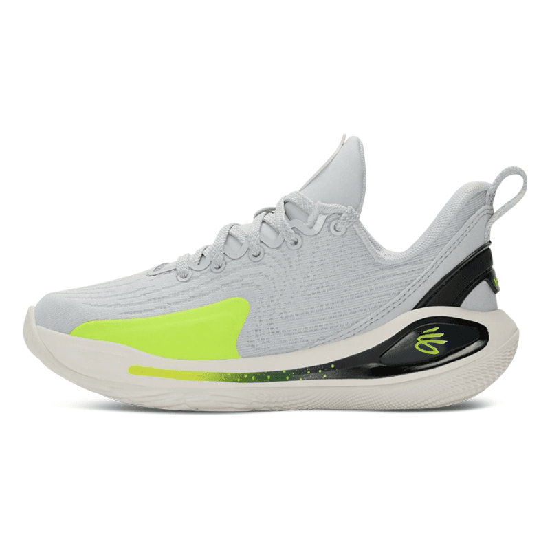 Кроссовки для баскетбола Under Armour Curry 12 Low Топ Детские Баскетбольные Кроссовки Серые Детские - изображение 1
