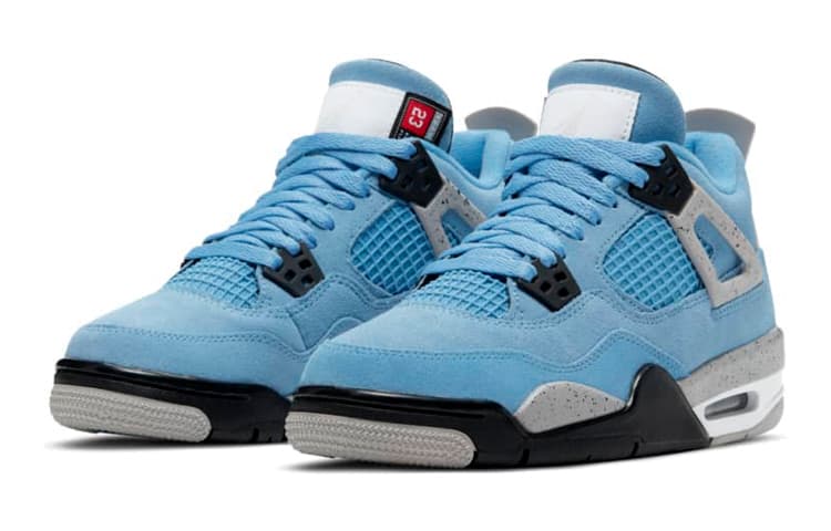 Кроссовки для баскетбола Jordan Air Jordan 4 Retro "University Blue" GS - изображение 7