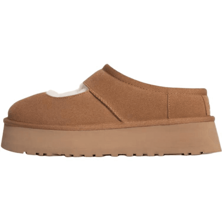 Кроссовки UGG противоскользящие устойчивые к истиранию низкие детские повседневные туфли коричневый цвет для детей - изображение 1