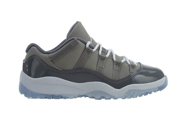 Кроссовки для баскетбола Jordan Air Jordan 11 Low Grey BP 2019 - изображение 2