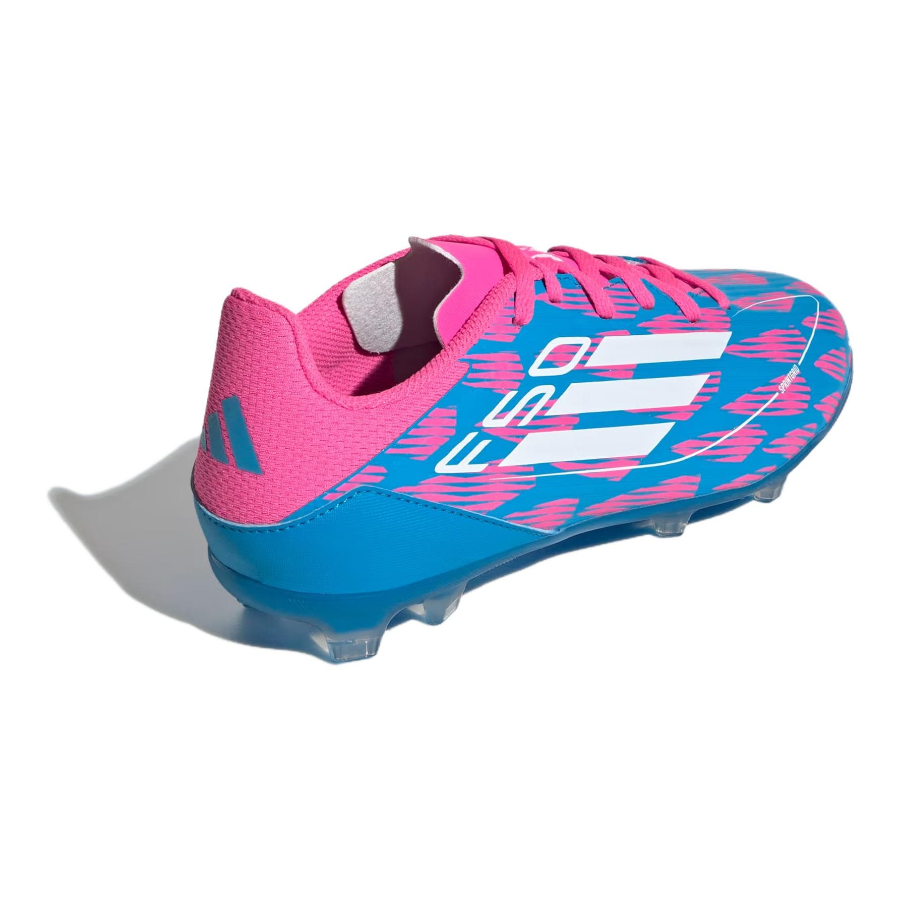 Бутсы Adidas F50 League Low Детская футбольная обувь синий цвет для малышей - изображение 3