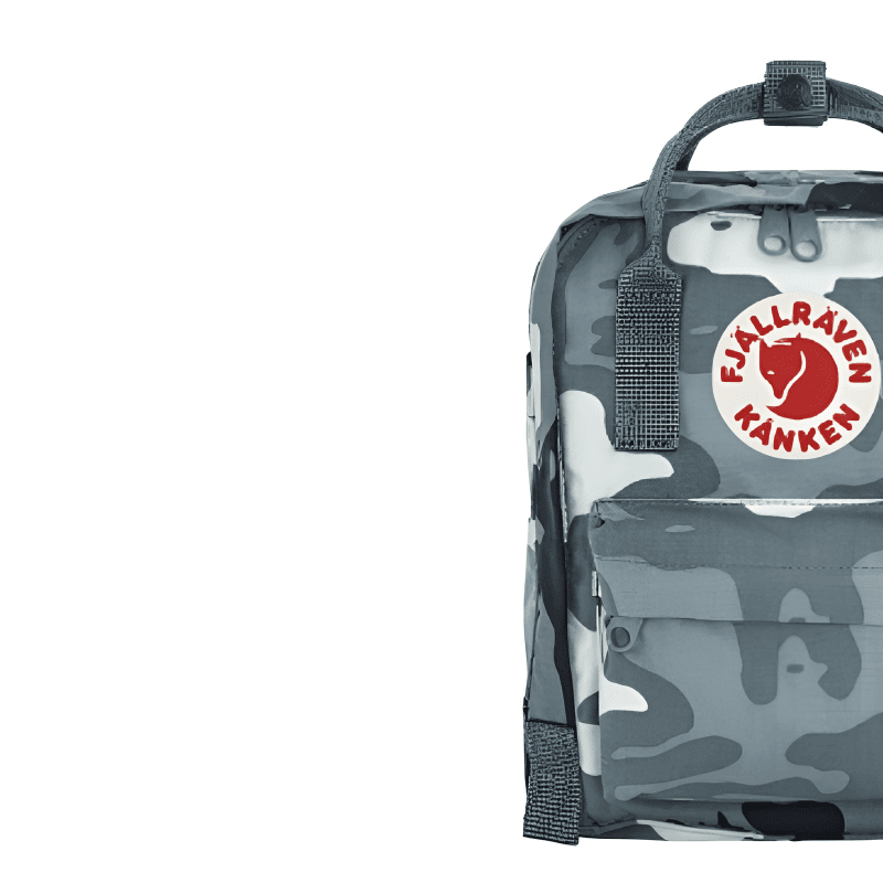 Fjallraven Kanken 7L Туристические сумки Полиэстер Туманно-синий Унисекс - изображение 2