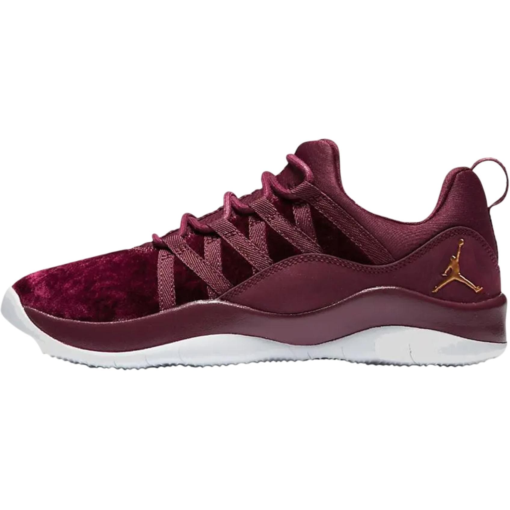 Кроссовки для баскетбола Jordan Deca Fly PREM Мягкий и удобный, противоскользящая износостойкая, лоу-топы, детские баскетбольные кроссовки, ярко-красный, детский - изображение 1