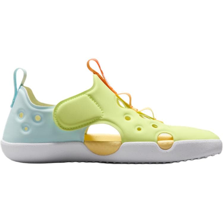Сандалии Nike Sunray Protect 4 противоскользящие устойчивые к истиранию низкие детские сандалии желто-синие - изображение 2