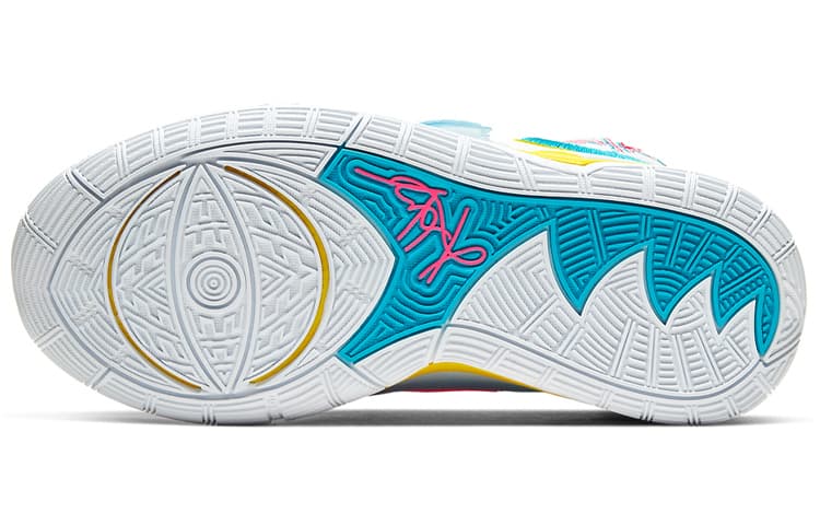 Кроссовки для баскетбола Nike Kyrie 6 Neon Graffiti - изображение 8