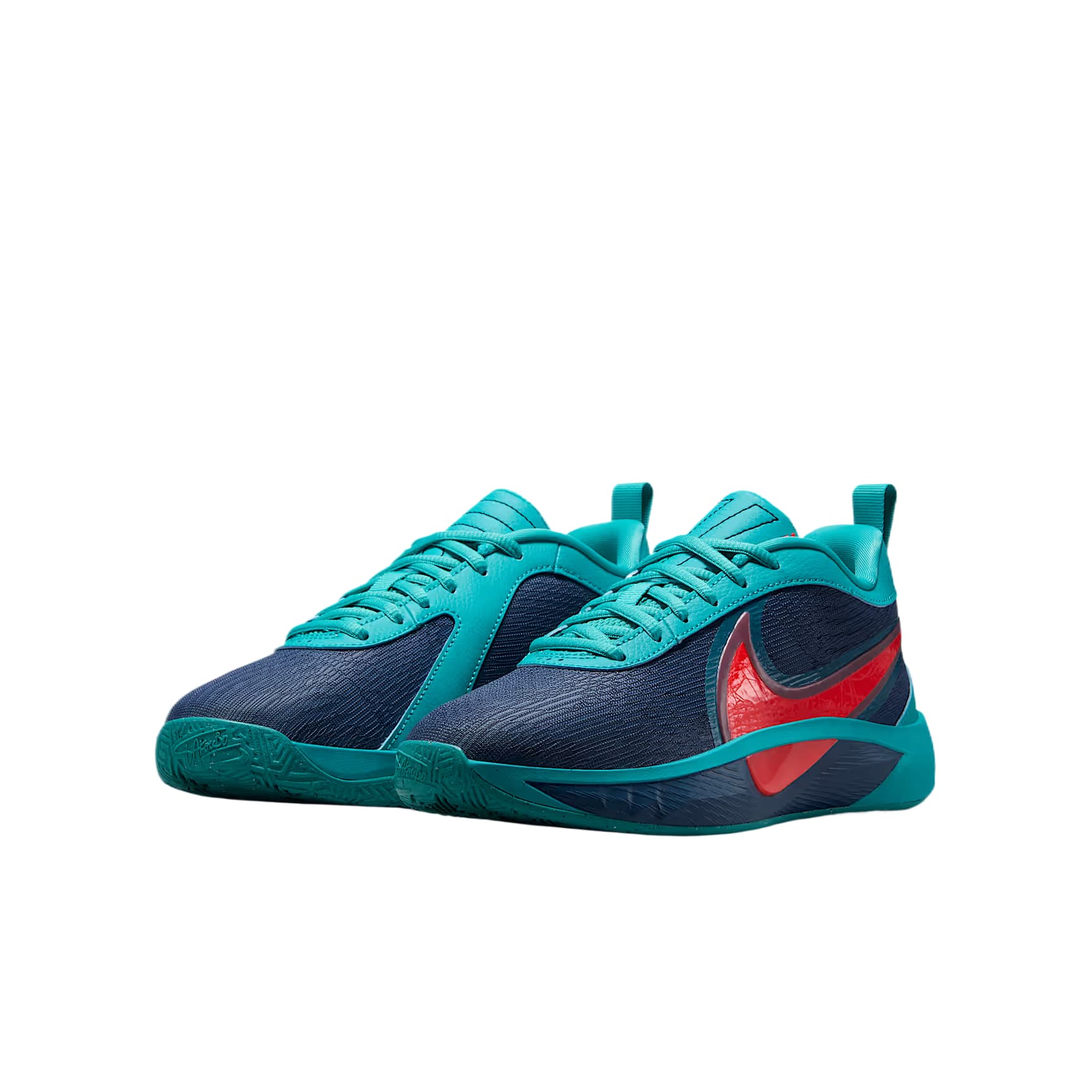 Кроссовки для баскетбола NIKE Giannis Freak 6 Текстиль Синтетическая кожа Противоскользящие Мид-топ Детские баскетбольные кроссовки - изображение 3