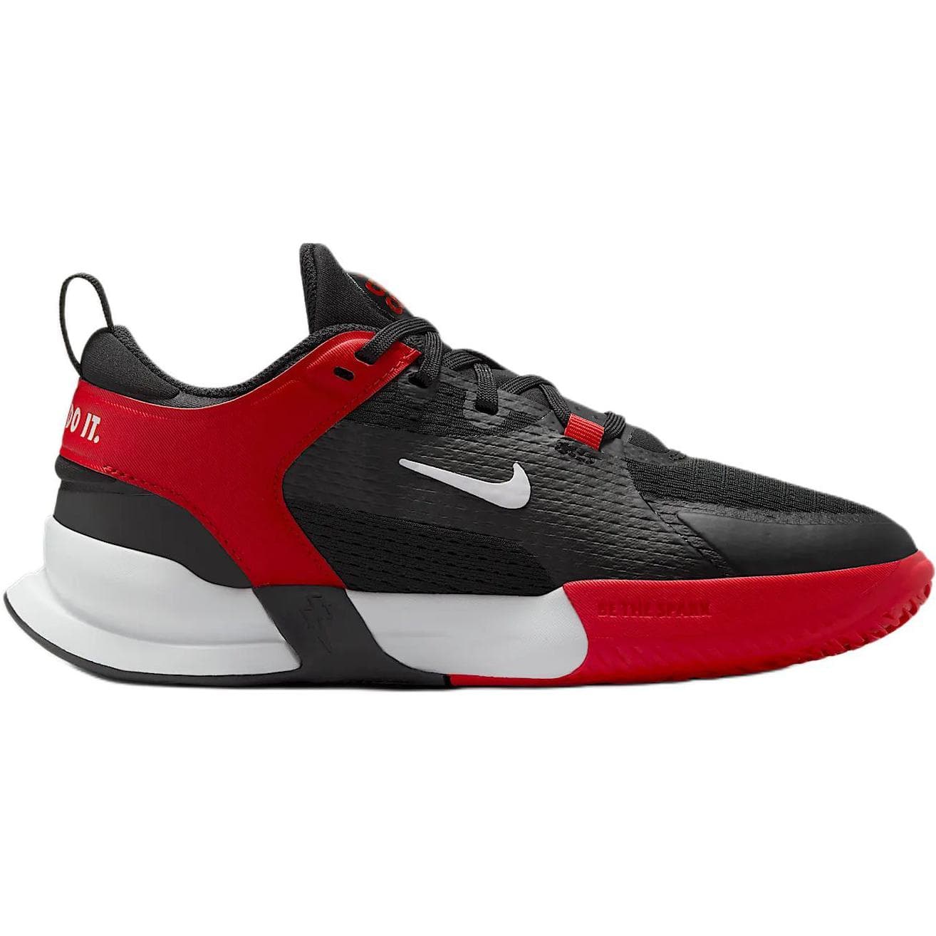 Кроссовки для баскетбола Nike Crosscourt Low Топ Детская Баскетбольная Обувь Черная Красная Малыш - изображение 2