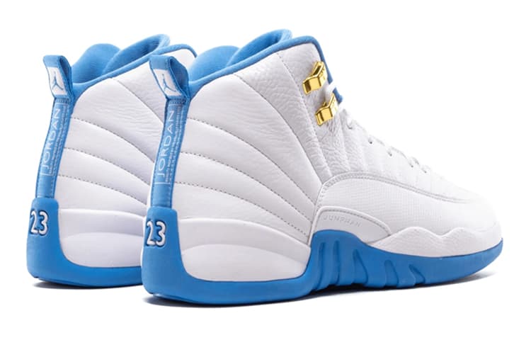 Кроссовки для баскетбола Jordan Air Jordan 12 Retro University Blue GS 2016 - изображение 6