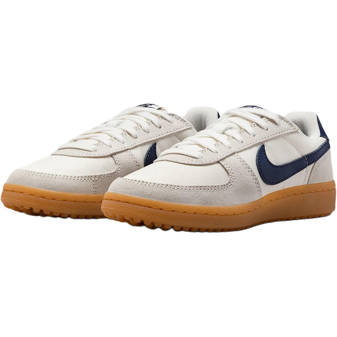 Кроссовки Nike Field General Low Топ Детские Лайфстайл Обувь Бежевый Темно-синий Синий Детский - изображение 3