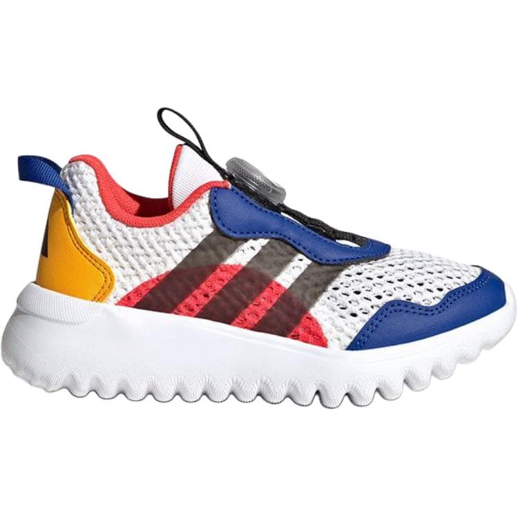 Кроссовки Adidas ActiveFlex BOA 3,0 Дышащий Легкий Амортизирующий Низкий Топ Детская Беговая Обувь Белый Детский - изображение 2