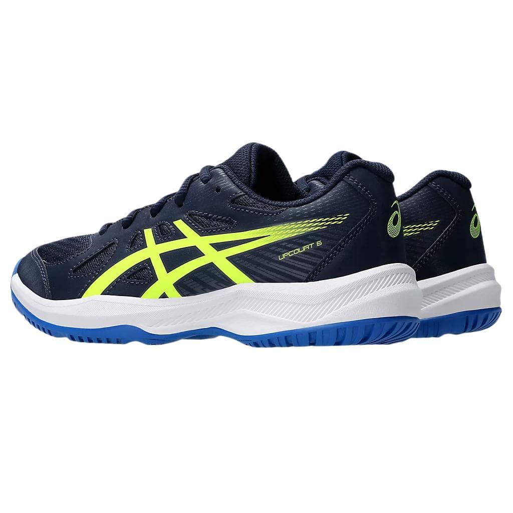 Asics Износостойкие Низкие Кроссовки для Тренировок Детские Черные Малыш - изображение 4