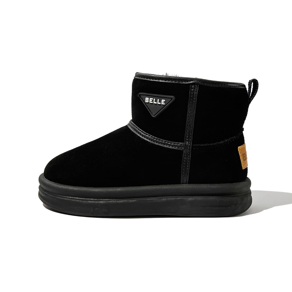BELLE Детские утепленные сапоги High Top Черные Kids - изображение 1