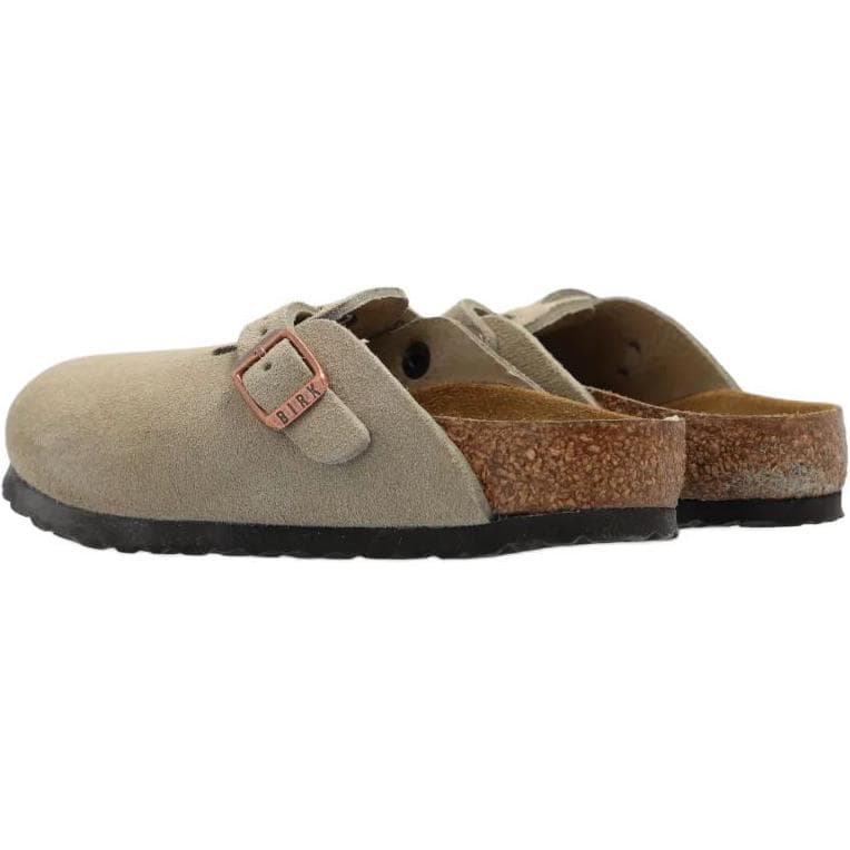 Детские Birkenstock Boston Удобные Резиновые Тапочки Таупового цвета - изображение 4