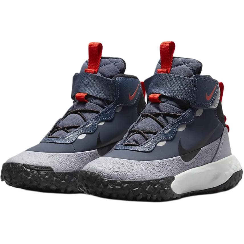 Кроссовки для баскетбола Nike Anti KICK Амортизация MID Детская Баскетбольная Обувь Темно-Синий Малыш - изображение 3