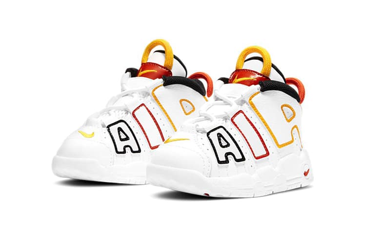 Кроссовки TD Nike Air More Uptempo "Rayguns" - изображение 3