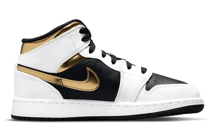 Кроссовки для баскетбола Jordan Air Jordan 1 Mid GS - изображение 4