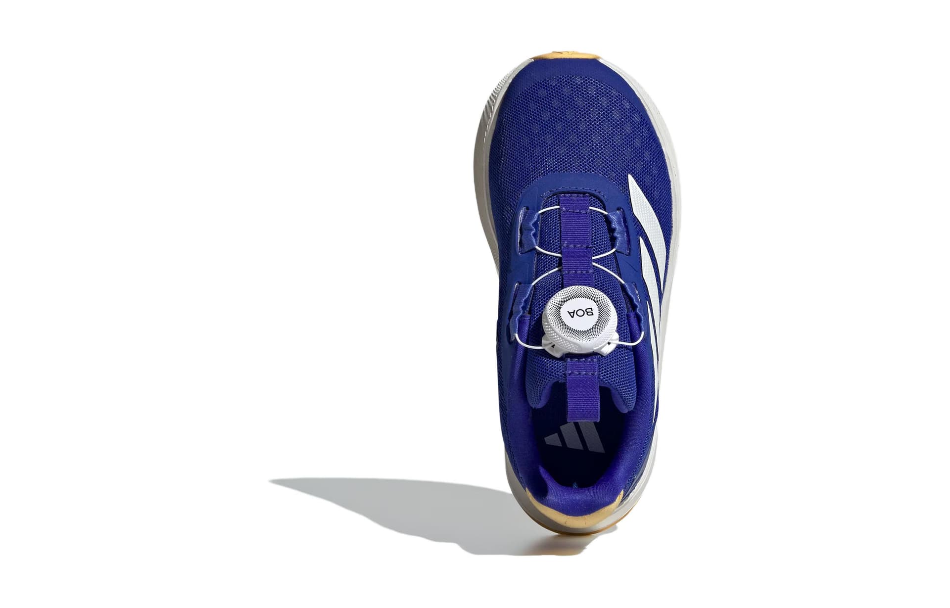 Кроссовки Adidas Duramo Sl Амортизация Дышащий Низкий Верх Повседневная Обувь Темно-Синий Детский - изображение 5