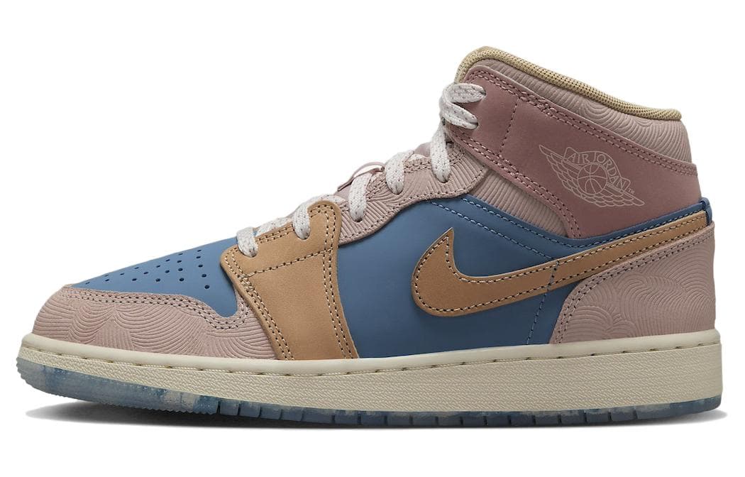Ретро баскетбольные кроссовки Jordan Air Jordan 1 Mid GS Zen GS - изображение 1