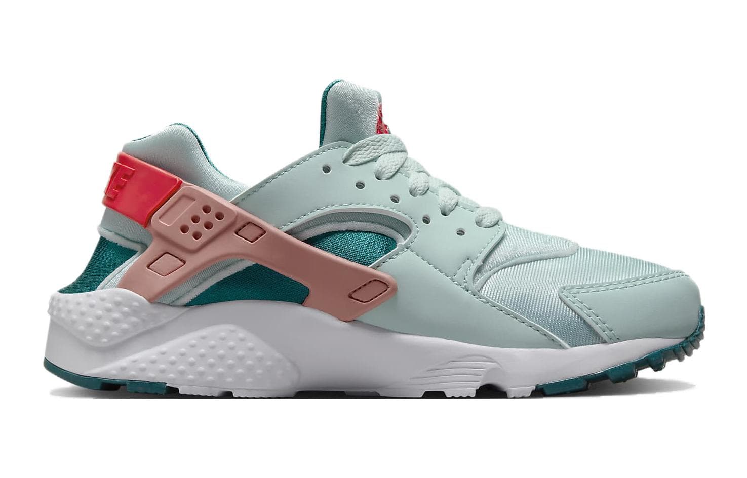 Кроссовки Nike Huarache Run Амортизация Низкий Топ Детские Беговые Кроссовки Зеленый Подростки - изображение 2