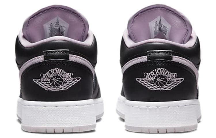 Кроссовки для баскетбола Jordan Air Jordan 1 Low SE "Black Iced Lilac" GS - изображение 5