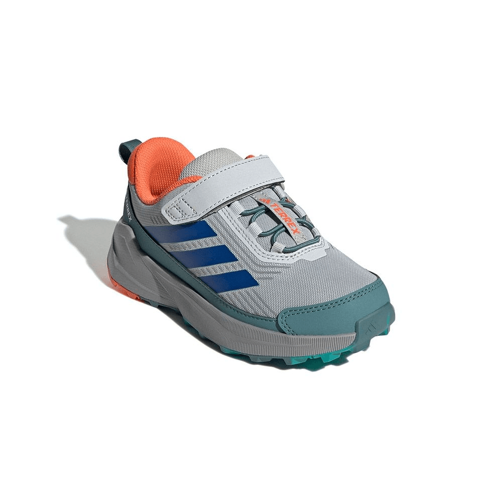 Adidas TERREX TRAILMAKER 2,0 Устойчивая к истиранию Низкая Детская Обувь для Активного Отдыха Серый Зеленый Детский - изображение 3